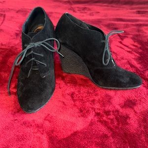 Sam Edelman - ankle high platform shoes - lace up